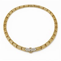 Necklace Idee Preziose dal 1987 Woman in Yellow Gold Diamante IP.CK18M/5D